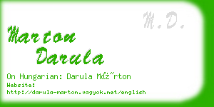 marton darula business card